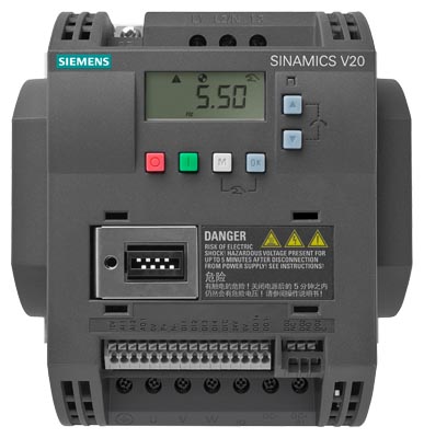6SL3210-5BE21-1UV0 اینورتر سه فاز زیمنس V20 توان 1.1KW