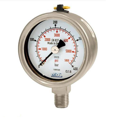 Wika-Pressure-gauge-0-to-400-bar-verical